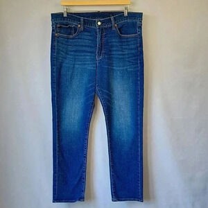 Lucky Brand 410 Athletic Slim Jeans Medium Wash Size 36